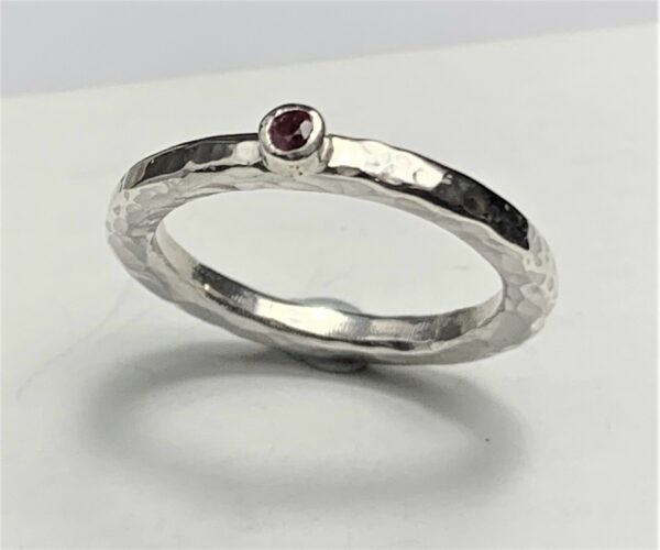 Birthstone Stacking Ring