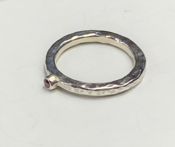 Birthstone Stacking Ring - Image 2